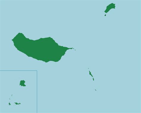 Portekiz Madeira Archipel Harita Test Oyunlar Seterra