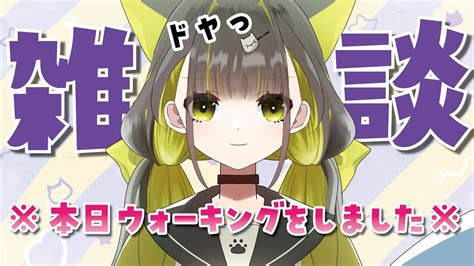 【雑談】30分だけお話しよ！！今日ウォーキングしたから褒めてほしい！！！【初見歓迎 新人vtuber】 Youtube