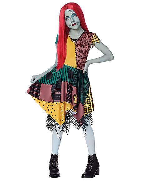 Kids Sally Costume - The Nightmare Before Christmas - Spirithalloween.com