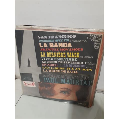 Lp A Grande Orquestra De Paul Mauriat 4 Shopee Brasil