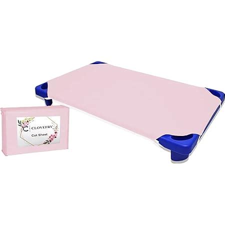 Amazon.com: Clovefry Toddler and Preschool Cot Sheets - Daycare/Pre ...