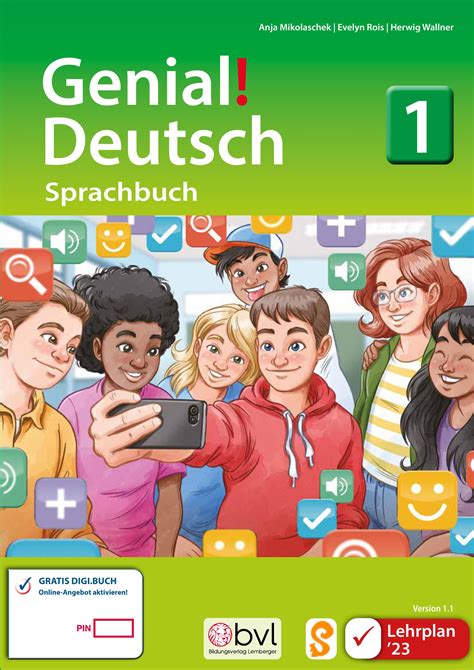 Genial Deutsch 1 Sprachbuch IKT LP23 V 1 1 Schulbuch PLUS