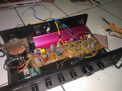 Sekilas Info Cara Mudah Merakit Power Amplifier 200 Watt Stereo