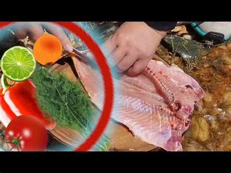 PESQUEI E PREPAREI UM PEIXE NA BEIRA DA BARRAGEM YouTube