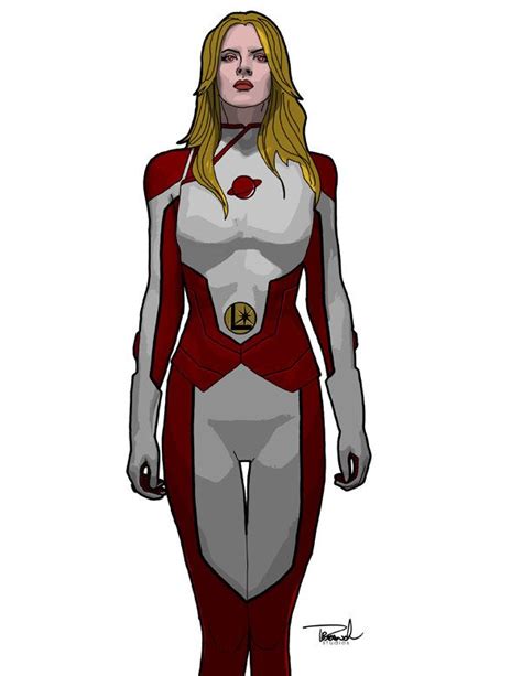 Saturn Girl By Tsbranch On DeviantArt Saturn Girl Dc Comics Girls