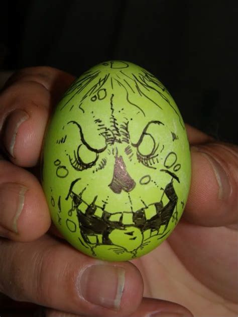 Zombie Easter Egg Egg Decorating Ideas Pinterest