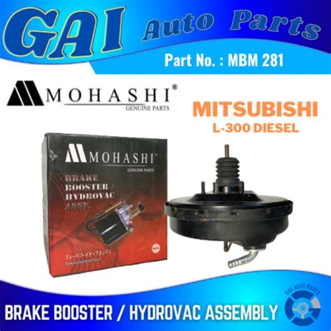 Mohashi Brake Booster Hydrovac Assembly Mbm For Mitsubishi L