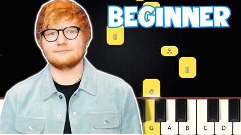 Photograph Ed Sheeran Beginner Piano Tutorial Easy Piano Chords