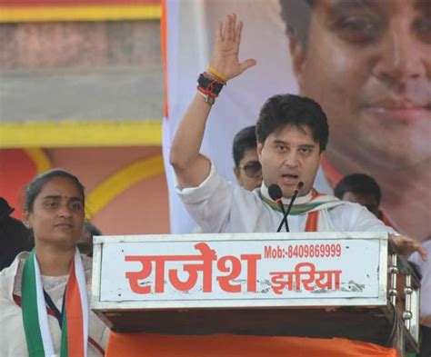 Holi Shock For Congress Jyotiraditya Scindia Quits 22 Mlas Also