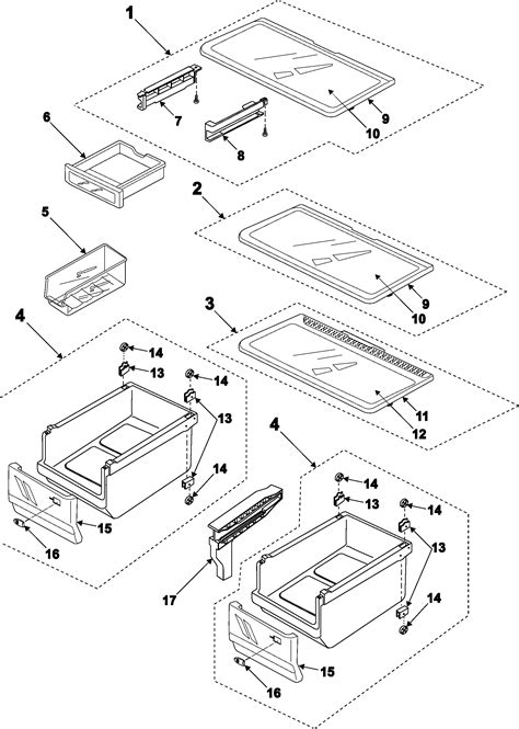 Samsung Refrigerator Parts Diagram