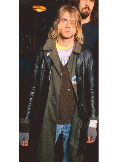 Kurt Cobain Black Leather Coat Ubicaciondepersonas Cdmx Gob Mx