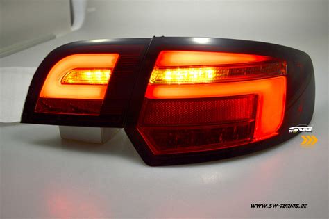 Sw Celi Led Taillights Audi A Pa Sportback Led Lightbar Red