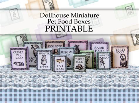 Dollhouse Miniature Printables - Late Night Coffee