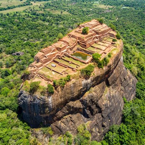 Sri Lanka's most popular Rock fortress-Sigiriya Rock Kingdom - BLUE ...