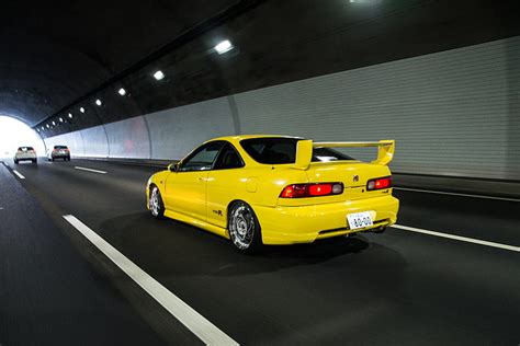 Acura Integra Acura Car Yellow Hd Wallpaper Peakpx