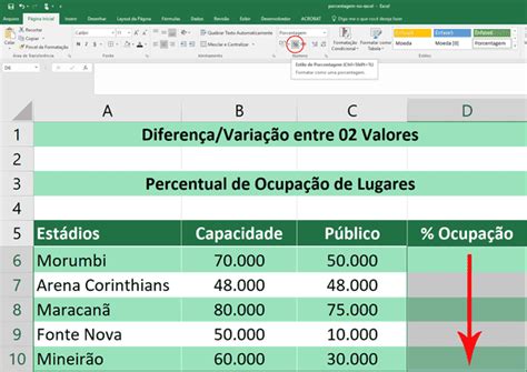 Calcular Porcentagem Entre Dois Valores No Excel Printable Online