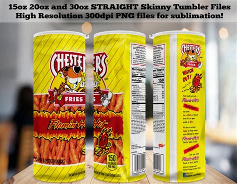 Cheetos Flamin Hot Fries Tama Os Sublimaci N Waterslide Etsy M Xico