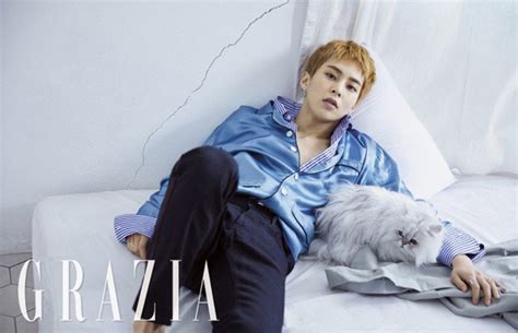 Сюмин в сольной фотосессии для 'Grazia' - K-pop
