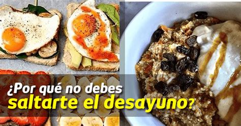 Por qué no debes saltarte el desayuno