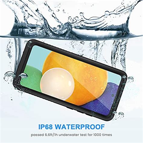 Lanhiem Samsung Galaxy A52 5G Case IP68 Waterproof Dustproof