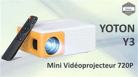 Yoton Y Mini Vid Oprojecteur Led Portable P Usb Hdmi