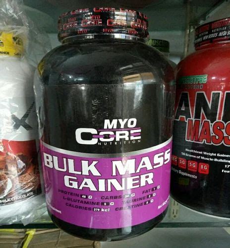 Platinum Mass Gainer Immune Nutrition Bull Mass 3kg Authorized Wholesale Dealer From Surat