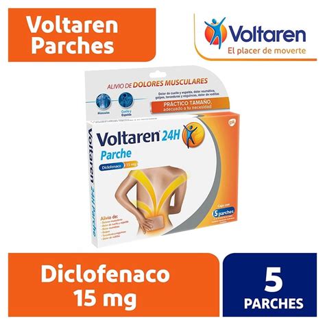 Analgesico Antiinflamatorio Voltaren H X Cm Parches Mg