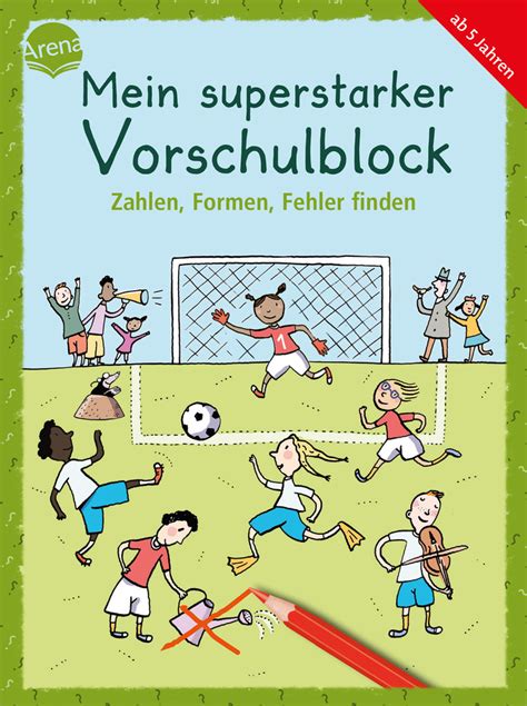 Mein Superstarker Vorschulblock Zahlen Formen Fehler Finden