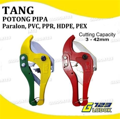 Jual Gunting Pipa Alat Tang Potong Pipe Cutter Pvc Ppr Hdpe Pex Paralon