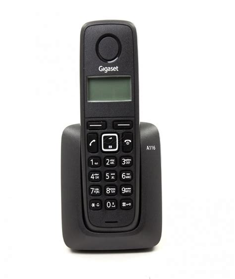 Телефон Dect Gigaset A116 Black – купить в Киеве | цена и отзывы в MOYO