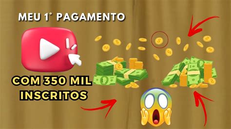 Mostrei Meu Primeiro Pagamento Do Youtube Quanto Ganha Um Youtuber