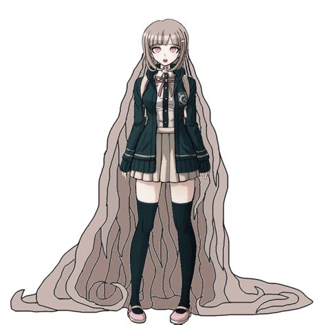 Chiaki Nanami Long Hair Fullbody Sprite By Atomicboo131 On Deviantart