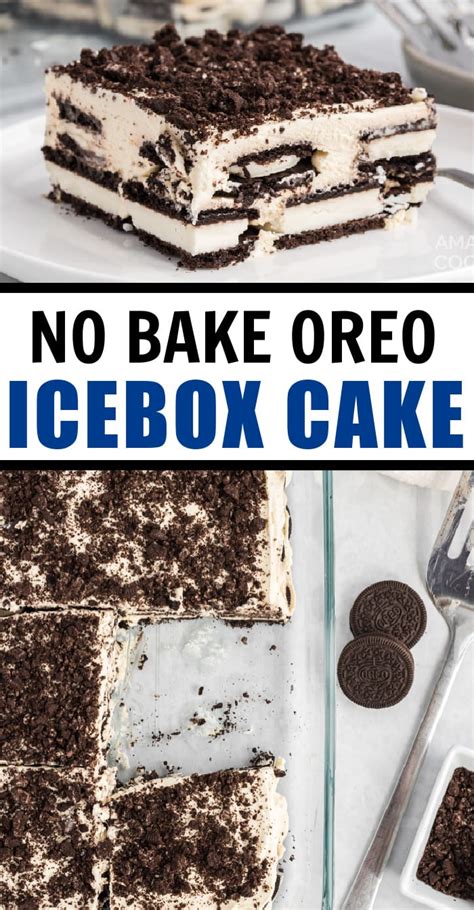 Oreo Icebox Cake Amandas Cookin No Bake Desserts