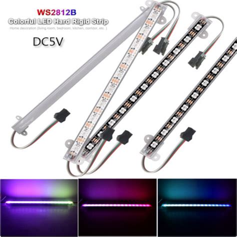 V Ws Ws B Rgb Led Hard Rigid Strip Addressable Bar Light