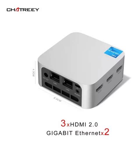 Mini Pc Chatrey Ac1-z Celeron N5095 8gb M2 Ssd Nvme 128gb | Frete grátis