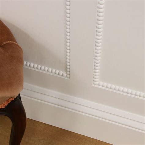 Small Bobbin Beaded Moulding 572d From Decora Mouldings Wall Panel