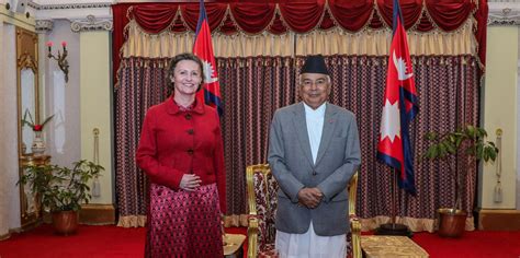 Australian Envoy Leann Johnston Presents Her Credentials Himalpress