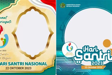 15 Link Twibbon Hari Santri Nasional 2023 Bikin Bingkai Foto Profil