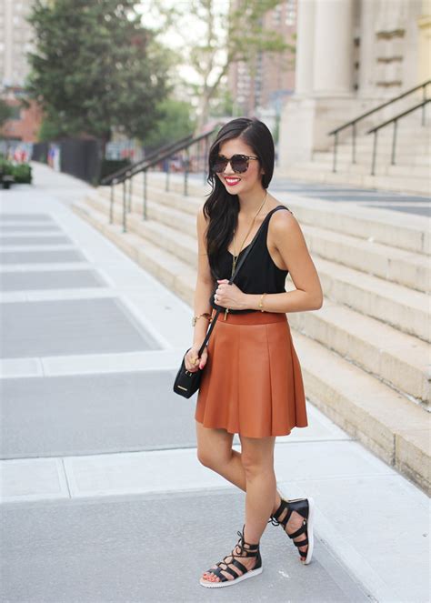 Classic Neutrals For Fall Skirt The Rules Nyc Style Blogger