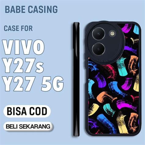 Jual Case Hp Vivo Y27 5g Y27s Terbaru Aesthetic Cute Doodle Kartun Art