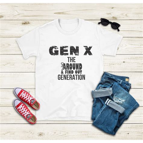 Funny Gen X Shirt Generation X Hashtag Gen X Sarcastic Etsy