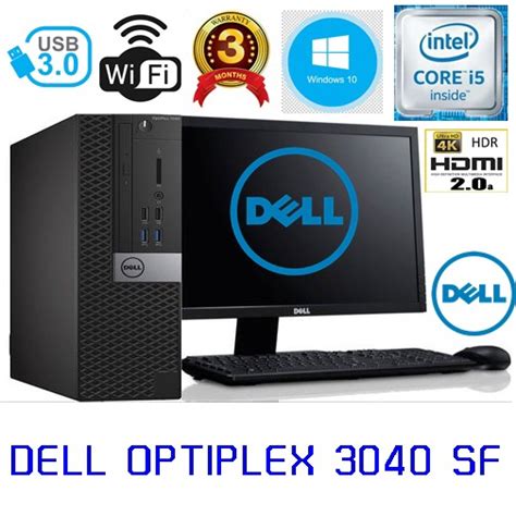 พร้อมส่ง เครื่องคอมพิวเตอร์ Computer Dell Optiplex 3040 Core I5