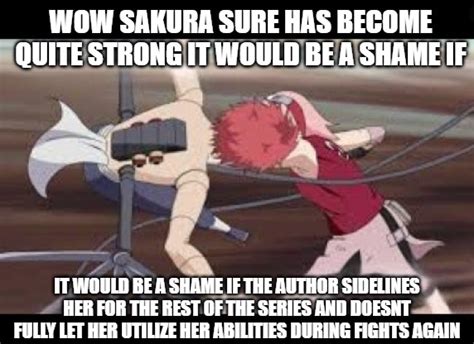 remember when we saw the sasori vs sakura fight for the first time and ...