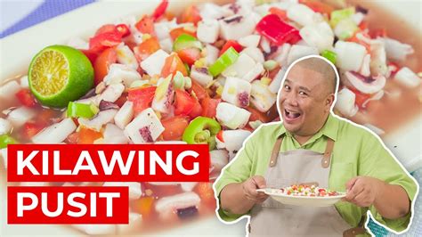 Kilawing Pusit SIMPOL CHEF TATUNG YouTube