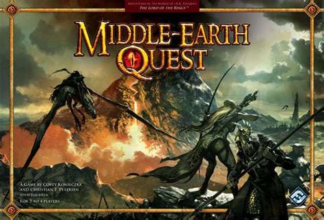 Настольная игра Middle Earth Quest (Приключение в Средиземье) купить по ...