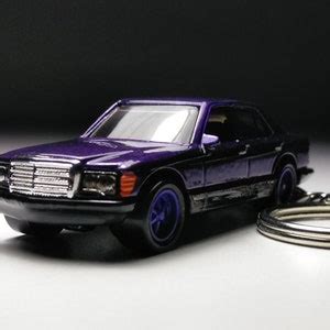 Mercedes Benz 380 SEL Hot Wheels Keychain Etsy