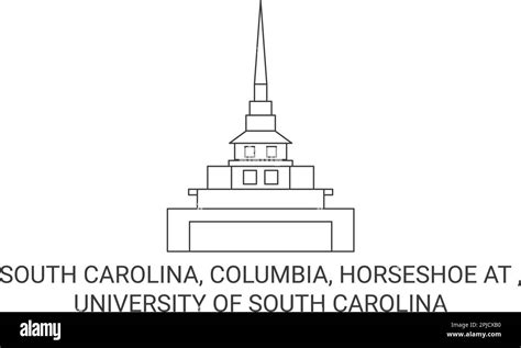 United States South Carolina Columbia Horseshoe At University Of