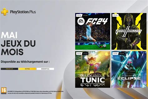 PlayStation Plus Essential Les jeux de mai dévoilés Du lourd N