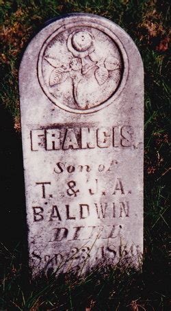 Francis Baldwin Homenaje De Find A Grave