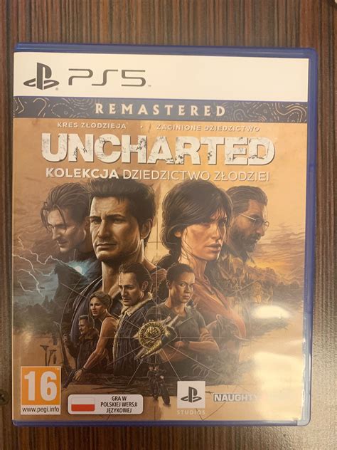 Uncharted Remastered Kolekcja Dziedzictwo Z Odziei Playstation Ps